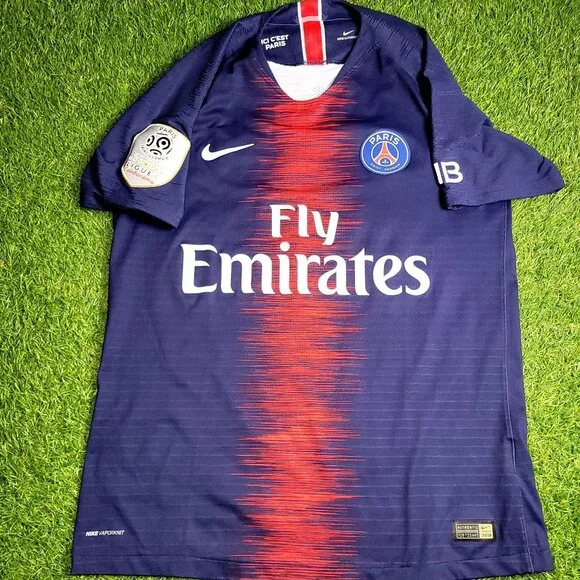 Mbappe Psg Paris Saint Germain PLAYER ISSUE 2018 2019 Soccer Jersey M